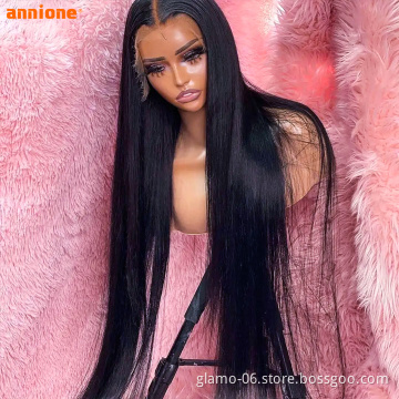 30 Inch 13X6 HD Lace Frontal Wig,HD 4X4 5X5 Closure Wig,100% Human Hair Natural Black Water Wave Brazilian Human Hair Wig